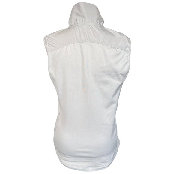 Nike Running light bluish gray sleeveless zip up puffer vest women's size small - Picture 4 of 11